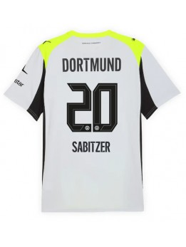 Borussia Dortmund Marcel Sabitzer #20 Replika Borta Kläder 2025-26 Kortärmad